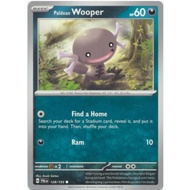 [Pokemon TCG Card] Paldean Wooper - 128/193 - Common