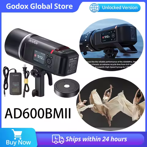 NEW Godox AD600BMII AD600BM II Second-Generation external camera flash 600W high-power photography l