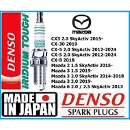 100% ORIGINAL 🎌 DENSO Iridium Touch VCH20 spark plug Mazda Skyactiv 2 3 6 CX3 CX30 CX5 CX8 1.5 2.0 2