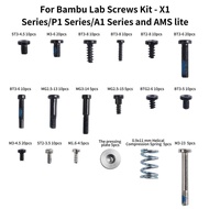 For Bambu Lab X1 P1 A1 mini AMS Lite Screws Kit High Quality Top Mount Screws Kit For Bambu X1/P1//A