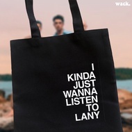 LANY | ILYSB | Good Girls | Pink Skies | Lyric Tote Bag by @wacktheclothingbrand