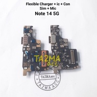 Xiaomi Redmi Note 14 5G Original Flexible Charger + ic Flexible Flexible Charger Connector XIAOMI RE