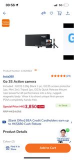 Insta360 go 3s Travel Essential