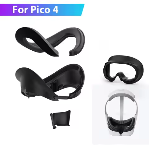 Face Cover For Pico 4 VR Headset Face Interface Bracket Replacement Washable Sponge Pad Mask for PIC