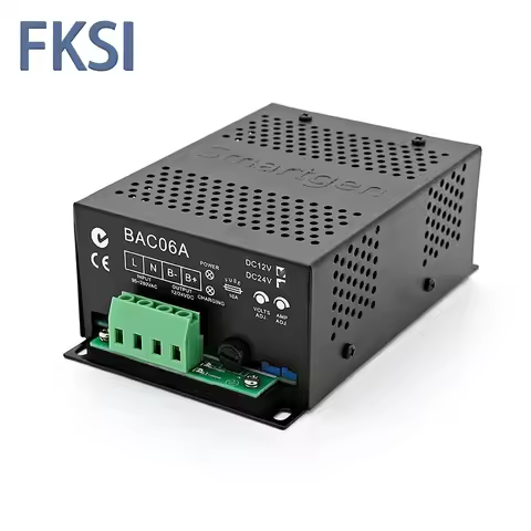 Factory Sale 6A Auto Intelligent Battery Charger Module Power Diesel Generator Float Charger DC 12V 