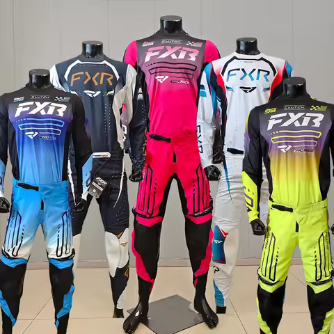 2026 FXR Jersey Set Off Road Motorcycle Race Gear Dirt Bike Motocross Gear Set Moto Racing Suit