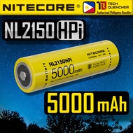 Nitecore NL2150HPi 5000mAh Battery - 15A 21700 i Series High Drain - Li-ion Rechargeable Battery