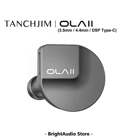 TANCHJIM OLA II 1DD+PURE In-Ear Earphone HiFi Music Headset with 2Pin 0.78mm Detachable Wired Cable 