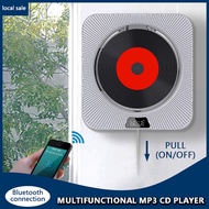 Ready Wall-Mounted CD/DVD Player Portable Bluetooth Remote Dual Pull Switch