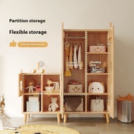 Home Bedroom Kids Cupboard Solid Wood Bedroom Baby Wardrobe 2 Door Wardrobe Storage Wardrobe Simple 