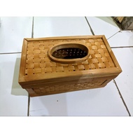 Bamboo Tissue Box Holder Bamboo Tissue Box Holder Bamboo Tissue Box Holder/