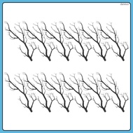 12 Pcs Halloween Branches Decoration Deer Antlers for Crafts Artificial Vase Decorative Sticks Vases