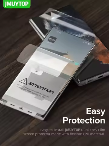 3D Soft Curved Film For Samsung Galaxy S24 S23 S22 Ultra 5G Screen Protector Full Cover Nano Hydroge