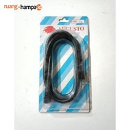 New Flexible Shower Black Agusto 1.5Mtr / Flexible Hose Black 150Cm