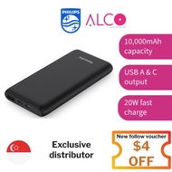 Philips DLP2711CB 10000mAh Powerbank PD 20W and QC  Li-Polymer battery 1 Year warranty Flight Friend