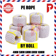 (1ROLL) Nylon PP Rope Polypropylene Tali PP Putih Jaring Tali Kambing Tali Lembu