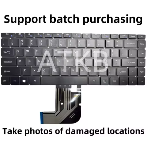 US English Keyboard For BMAX MaxBook S13A LapBook SE CWI528 CWI547 13.3 Laptop Keyboard USA Layout M