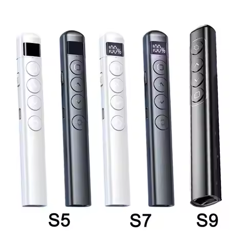 Wireless Presenter PPT Page Turner USB Laser Pointer Infrared Remote Control Presenter Pen For Proje