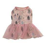 (D) Petsinn Dress- Pine Trees (Pink) (Large) (35cm)