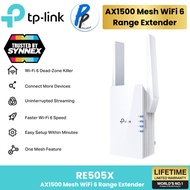 TP-Link ⚡️ตัวขยายสัญญาณไวไฟ 6⚡️RE505X AX1500 Wi-Fi Range Extender Wifi Amplifier Repeater อุปกรณ์ขยา