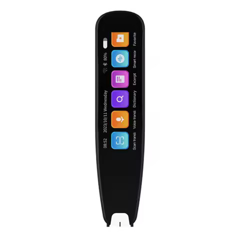 S6 Pro Smart Voice Scan Translator Pen MultifunctionTranslation Real Time 131 Languages Translator B