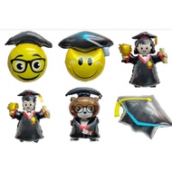 Foil Mini Balloon - Graduation & Dinosaur