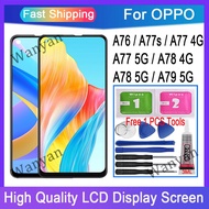 OEM For OPPO A76 A77s A77 A78 4G 5G A79 5G LCD Touch Screen Replacement