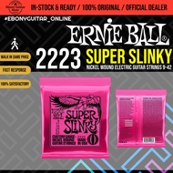 [ORIGINAL] Ernie Ball 2223 Super Slinky Nickel Wound Electric Guitar Strings, 009-042 Ernie Ball Ele