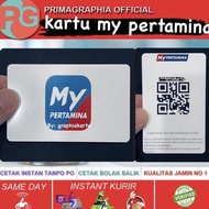 Promo Diskon✮ Kartu Bensin/Kartu My Pertamina/Cetak Kartu Pvc Bahan