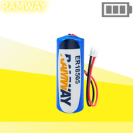 RAMWAY ER18505 battery 3.6V A Smart Water Meter Battery Flow Meter Servo PLC Instrument ER18505H bat