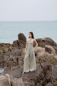 [DEXUS] JUMSUIT LINEN CỘT DÂY JUM LINEN SIMPA - DXJ150008