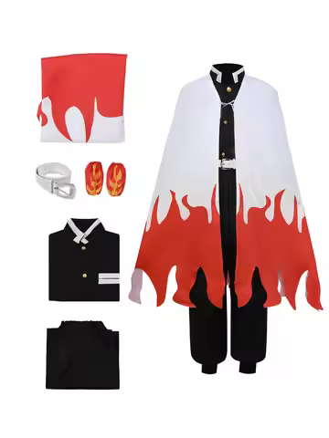 Halloween costume - Tanjiro Kamado, Nezuko, Zenitsu Agatsuma, Giyu Tomioka cosplay outfit