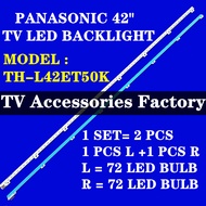 TH-L42ET50K PANASONIC 42" TV LED BACKLIGHT(LAMP TV) PANASONIC 42 INCH LED TV BACKLIGHT THL42ET50K L4