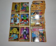 龍珠激鬥9DRAGON BALL Z  92閃中閃+2暗閃+2閃+38白咭=44張（1套）BANDAI   1994