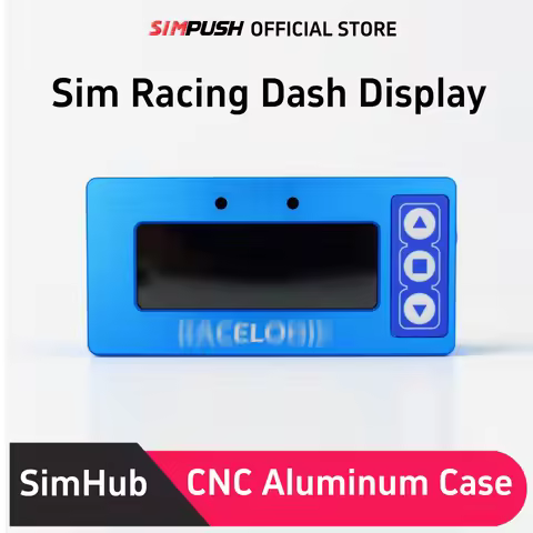 SIMPUSH RACELOGIC Dashboard SimHub Screen Sim Racing Dash Display SIMAGIC FANATEC THRUSTMASTER SIMUC