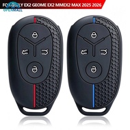OPENMALL 4 Buttons Car Key Case Full Cover Silicone Protection Key Bag Housing Holder Car Accessorie