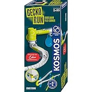 KOSMOS 621292 Gecko Run Flex Corner Extension, Accessories for Cool Vertical Marble Runs, with Additional Track Elements, for Children from 8 Years