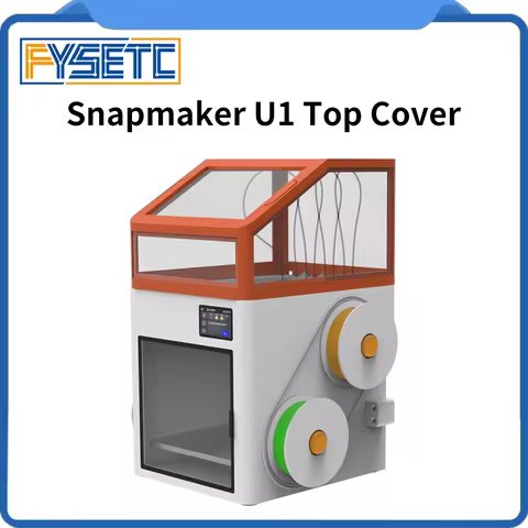 For Snapmaker U1 Top Cover Insulated and Dustproof Transparent Enclosure Upgraded 3D Printer Parts f