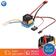 Rc 2-3 Lipo/6-9NiMH 60A Dual Mode Brush Speed Controller ESC Regulator With Cooling Fan For 1/10 RC 