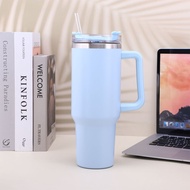 40oz Mug Tumbler With Handle Insulated Tumbler With Lids Straw Stainless Steel Coffee Tumbler Thermo