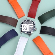 WHOLESALE PRICE 20MM 22MM FLUORINE PREMIUM QUICK RELEASE RUBBER WATCH STRAP FKM RUBBER STRAP