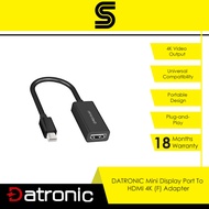 Datronic Mini DP to HDMI 4K@30FPS Converter