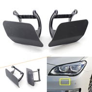2Pcs For BMW 7 F01 F02 2012-2015 Bumper Headlight Headlamp Washer Cap Cover