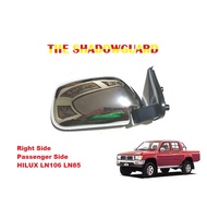 Toyota Hilux Side Mirror LN106 RN85 RN100 4x4 4x2 Right Side Chrome Manual Made In Taiwan