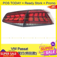 VW Passat B8 TailLamp Led Light bar Tail brake Lamp DRL Turn running signal Trunk Sport Lightbar Smo