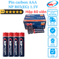 Pin AAA National Power | 3A NP R03(EG) – 1.5V – Hộp 40 viên