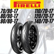 TAYAR TYRE TIRE PIRELLI DIABLO ROSSO SPORT YAMAHA HONDA TUBELESS 17INCH LC 135 Y15ZR Y16ZR MT15 R15
