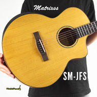 Matrixss กีตาร์โปร่ง 41 นิ้ว รุ่น SM-JFS Solid Spruce-Mahogany