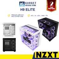 NZXT H9 ELITE Premium Dual-Chamber Mid-Tower Airflow Case (BLACK / WHITE)
