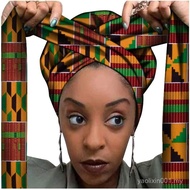 Afrika cetak bonet rambut Turbans kepala Scarf Headwraps untuk wanita tidur Ankara